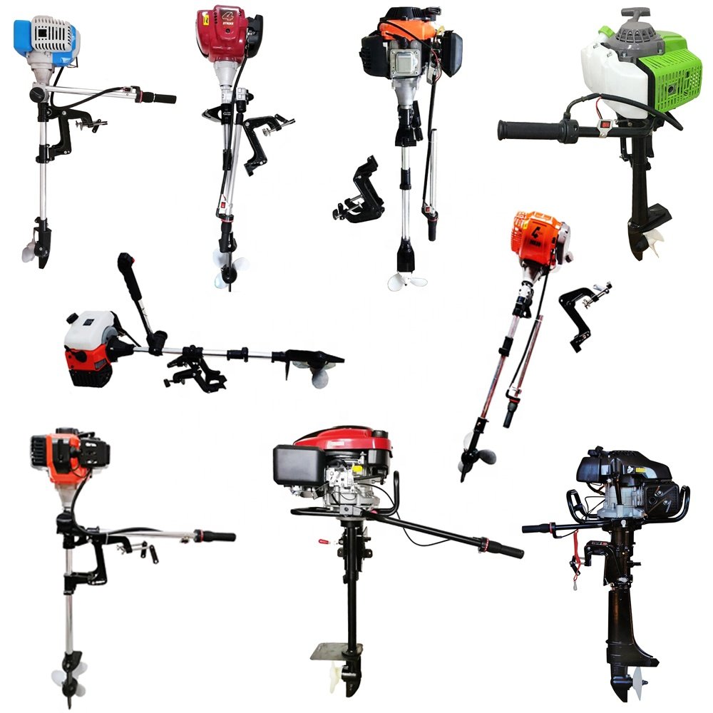 New Technology 52cc 2 Stroke Gasoline Outboard Engine Boat Motor